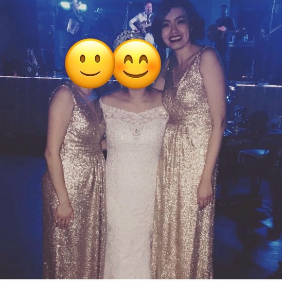 Gold dress from Designer Sorella Vita - Picture 2 of 7